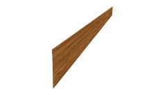 Ламель забора жалюзи Palermo 0,45 Print Elite с пленкой Golden Wood
