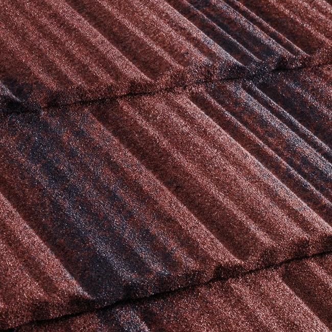 Композитная черепица Metrotile MetroShake II Красно-черный