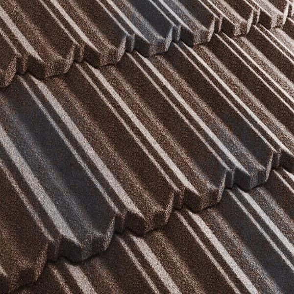 Композитная черепица Metrotile MetroClassic Кофейно-серый