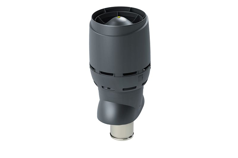 FLOW XL 160P/ИЗ/500 вент. выход серый VILPE