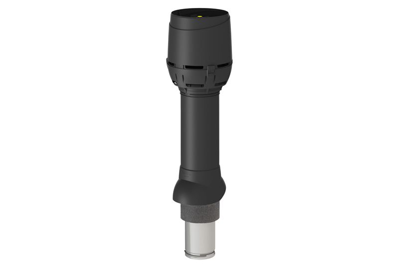 FLOW 125P/ИЗ/700 вент. выход черный VILPE