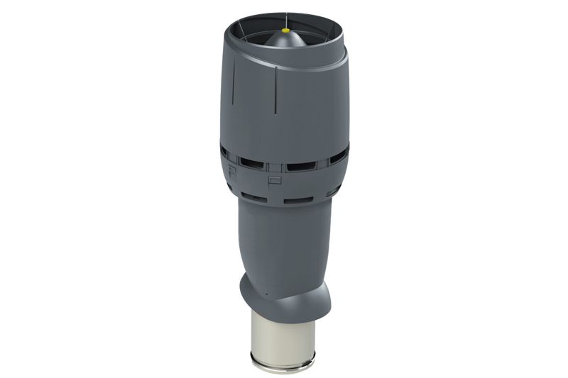 FLOW 160P/ИЗ/700 вент. выход серый VILPE