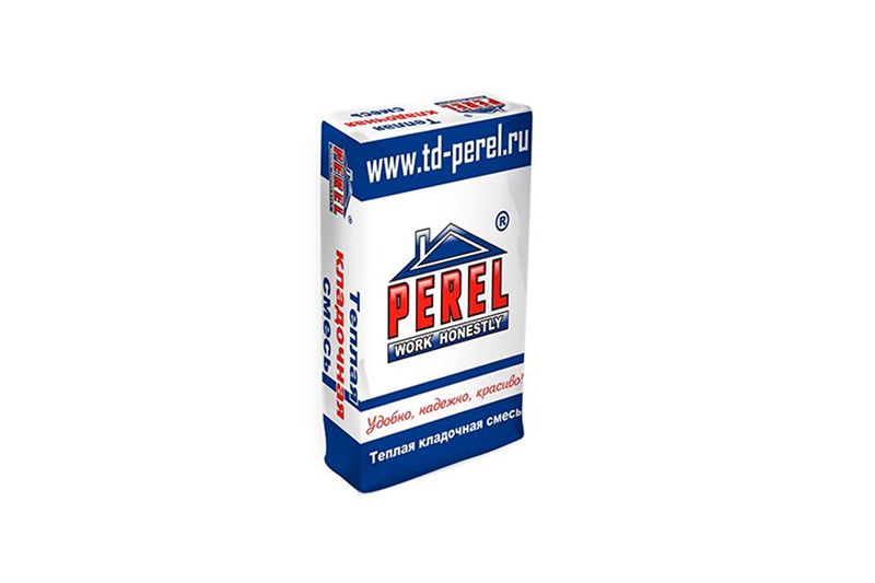 "Perel TKS 2020 (усиленный)"теплоизоляционный кладочный раствор