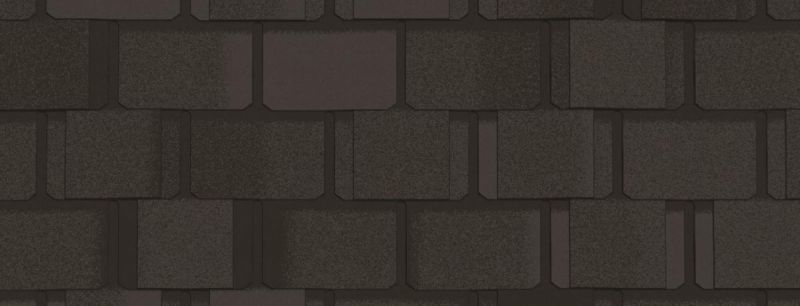 Гибкая черепица CertainTeed Belmont Black Granite