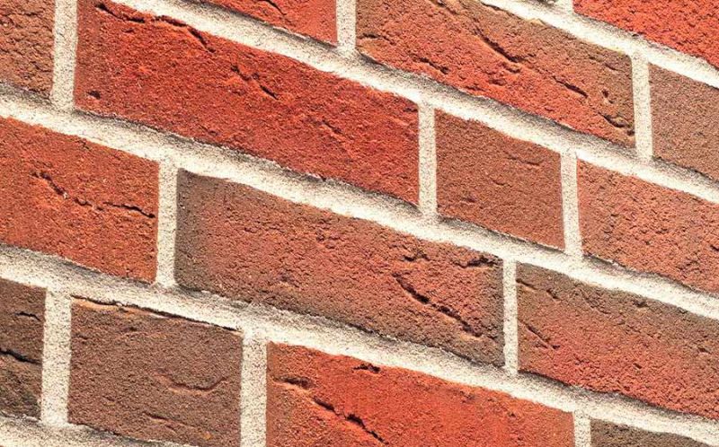 Клинкерная облицовочная плитка ручной формовки Feldhaus Klinker WFD 14 R689 sintra ardor, 215*65*14 мм