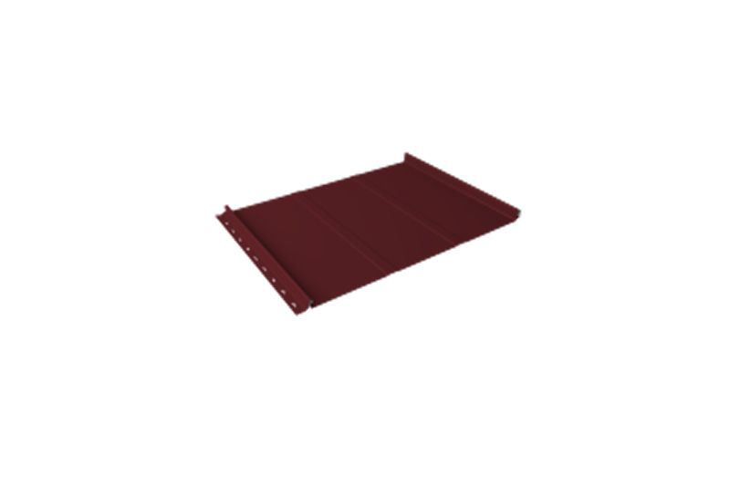 Кликфальц Line Grand Line 0,45 Drap ST с пленкой на замках RAL 3005 красное вино