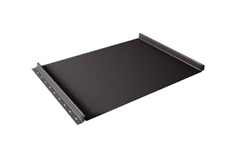 Кликфальц Grand Line 0,45 Drap-double TX с пленкой на замках RAL 7024 мокрый асфальт