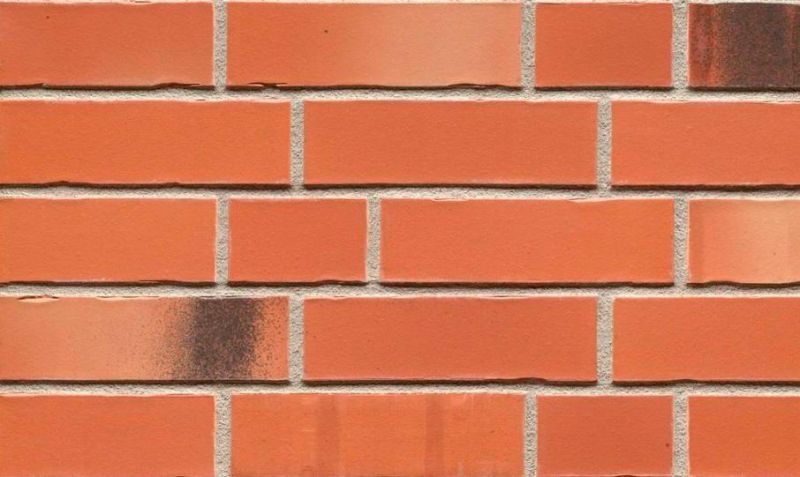 Клинкерная облицовочная плитка ручной формовки Feldhaus Klinker NF 14 R985 bacco terracotta matiz 240*71*14 мм