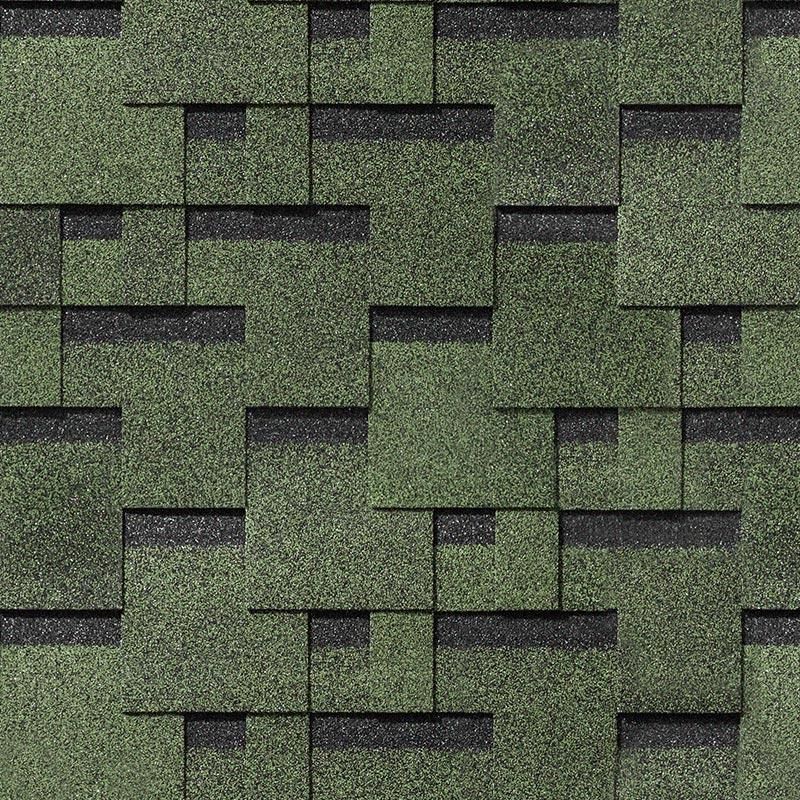 Гибкая черепица Docke / Деке MATRIX Зеленый