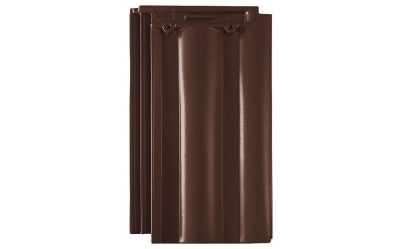 Керамическая черепица Tondach Twist brown engobe 11