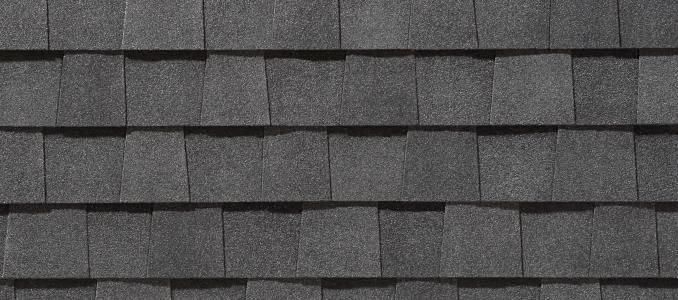 Гибкая черепица CertainTeed Landmark Moire black