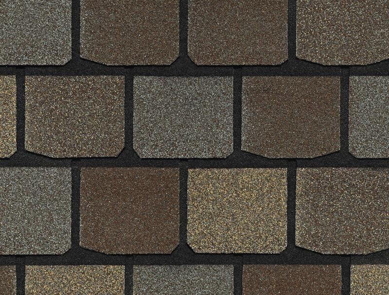 Гибкая черепица CertainTeed Highland Slate Tudor Brown