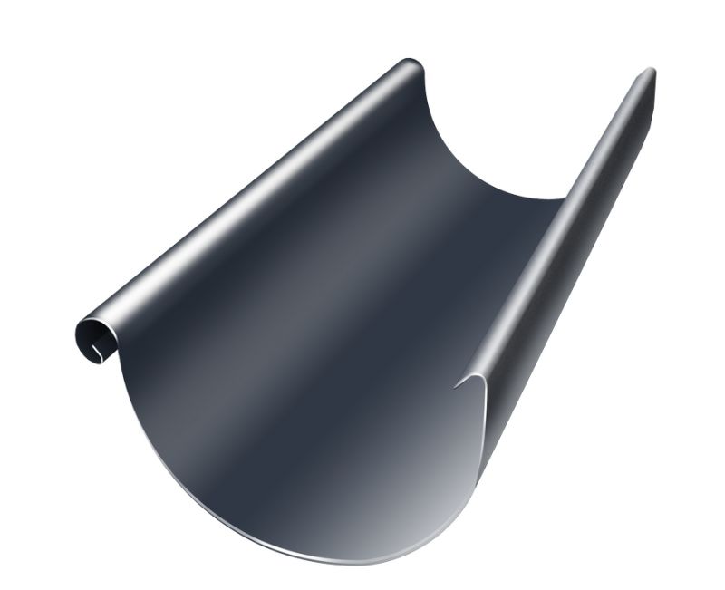 Grand Line Granite 125х90мм Полукруглый желоб 3м