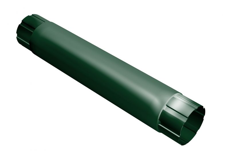 Grand Line RAL 125х90мм Круглая труба соединительная 1м