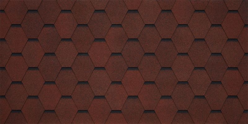Гибкая черепица Tegola Comfort Garda Rosso 409
