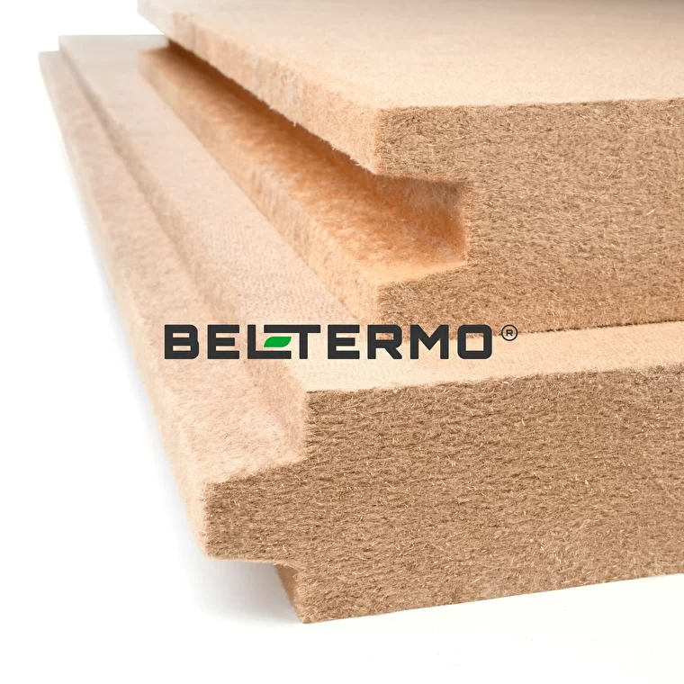 Древесная изоляция BELTERMO Тор, 52 мм, Шип-паз