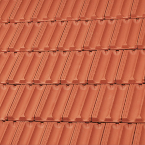 Керамическая черепица плоская FLAT RED