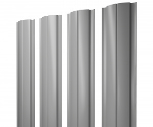 Штакетник Полукруглый Slim 0,5 Satin Мatt 